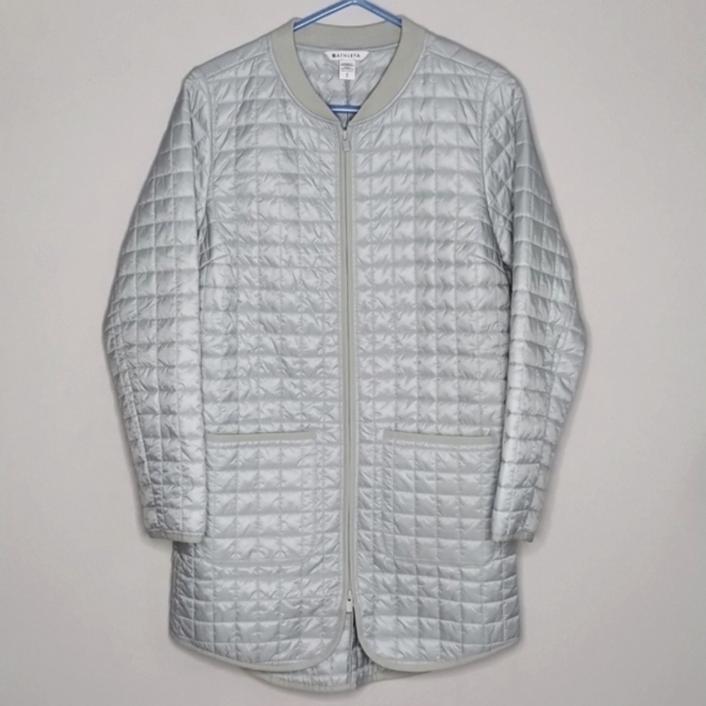 Athleta Grandview Primaloft quilted coat Small